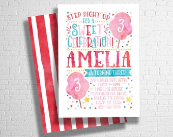 candy invitation etsy