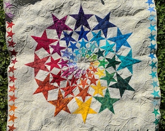 Starry Swirl Quilt Pattern