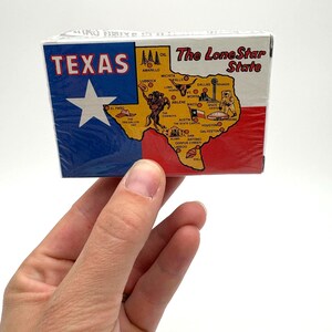 Texas Playing Cards, New In Box Vintage Deck