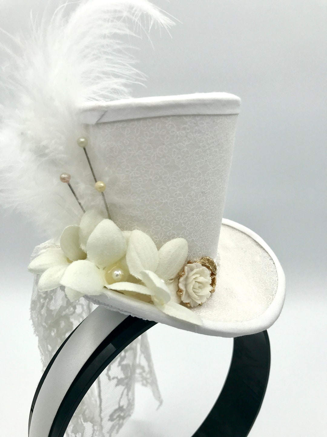 Mini Top Hat Steampunk Wedding Tea Party Mini Hats Etsy