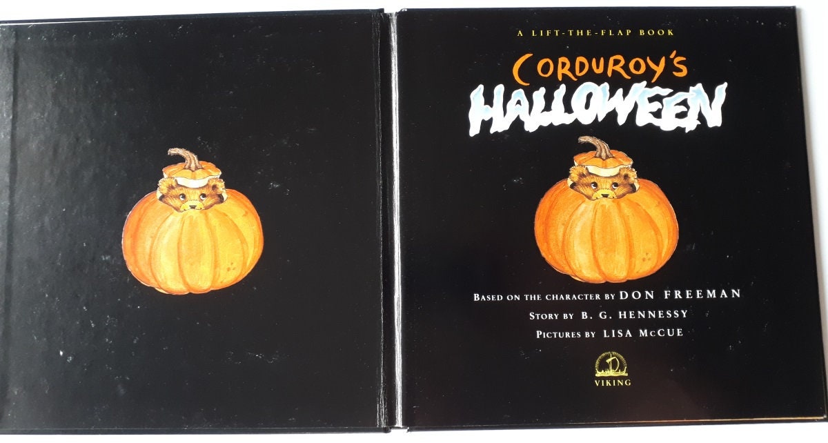 Corduroy's Halloween A Lift-the-flap Book - Etsy Canada