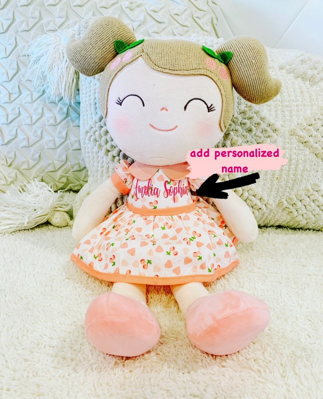 Personalized Doll Custom Baby Doll Baby Shower Gift Etsy