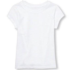 K&ouml;nnte beinhalten: Ein wei&szlig;es T-Shirt mit kurzen &Auml;rmeln.