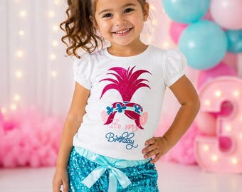 trolls birthday party dress Amazon.com: DreamWorks Trolls Poppy Toddler Girls Skater Dress Multicolor  2T: Clothing, Shoes & Jewelry