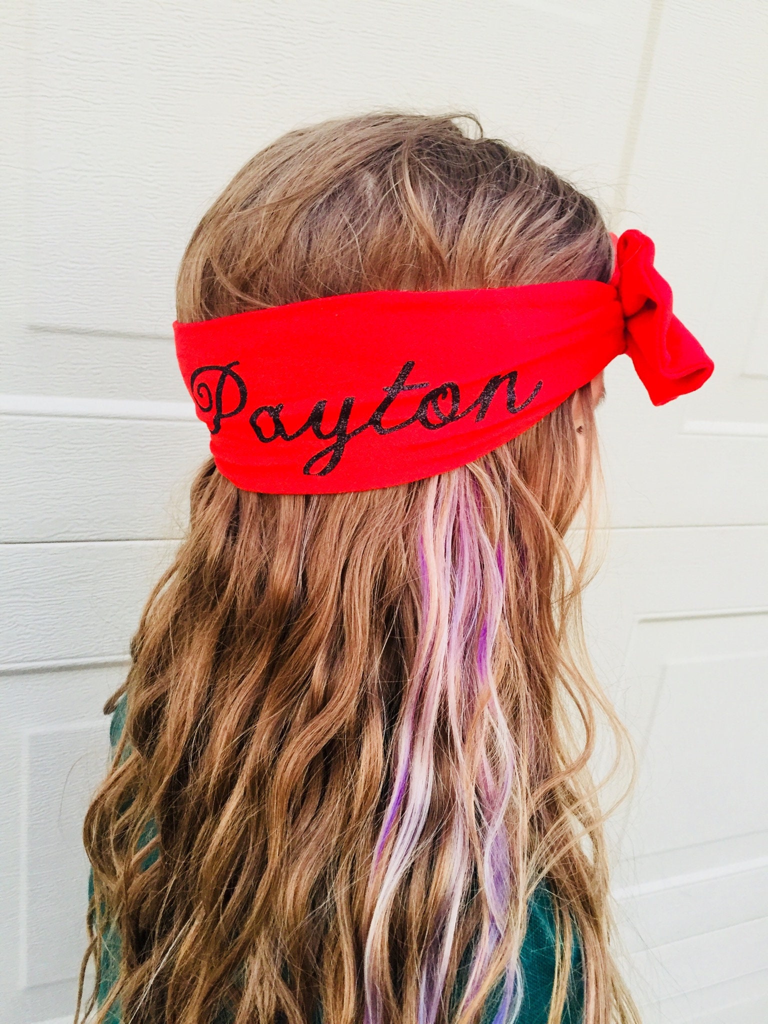 Custom Name Headband Birthday Photo Prop Girls Party Etsy