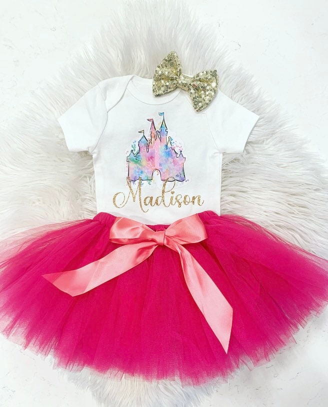 Disney princess 1st birthday outfit deals