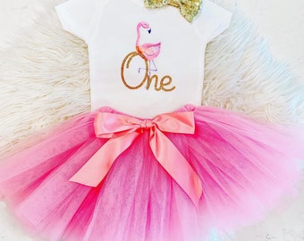 Girls First Birthday | Summer Birthday | Flamingo | One | 1st| Outfit | First Birthday