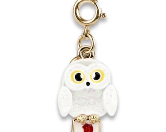 Gold Swivel Hedwig Charm