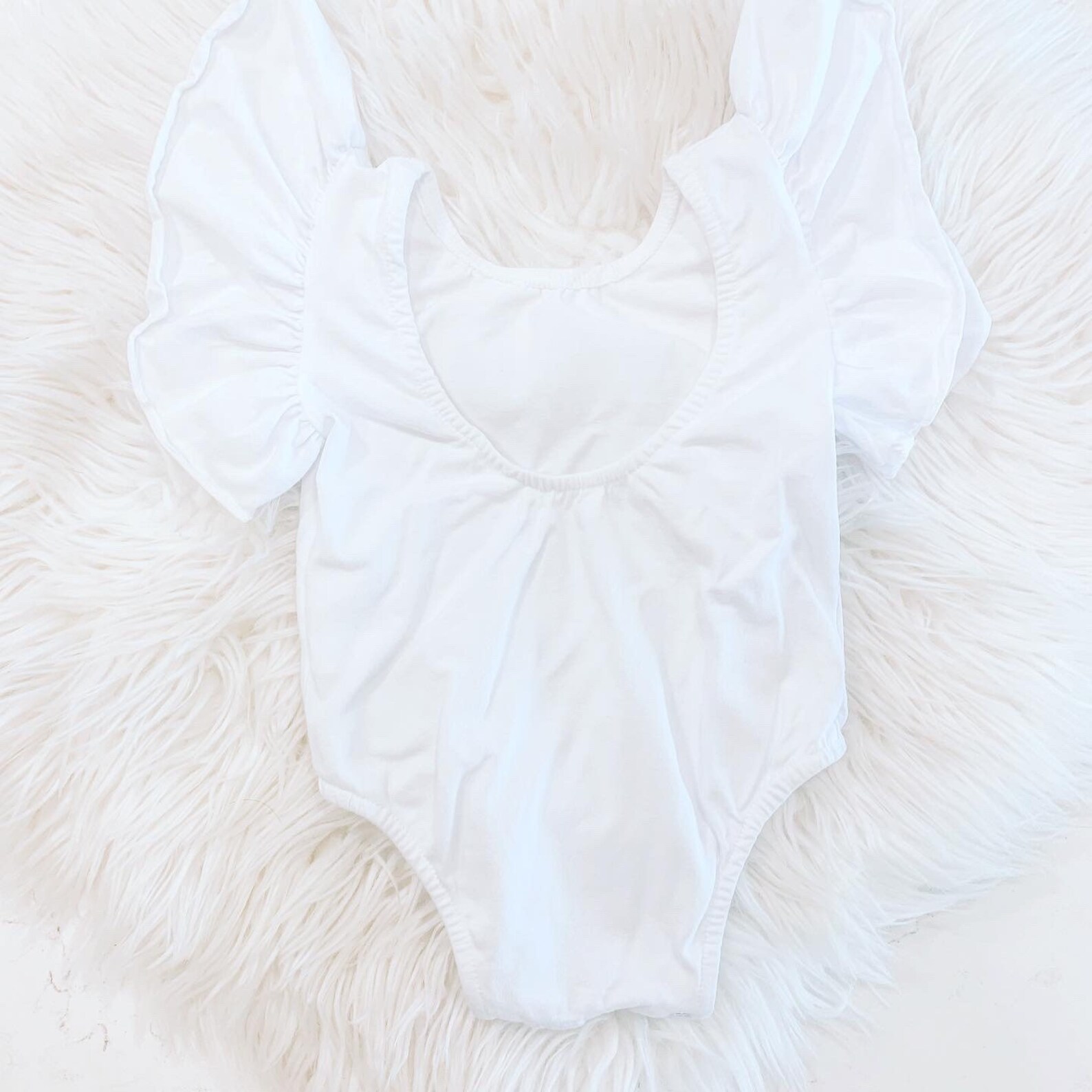 Girls Flutter Sleeve Bodysuit Baby Girl Flutter Sleeve Etsy