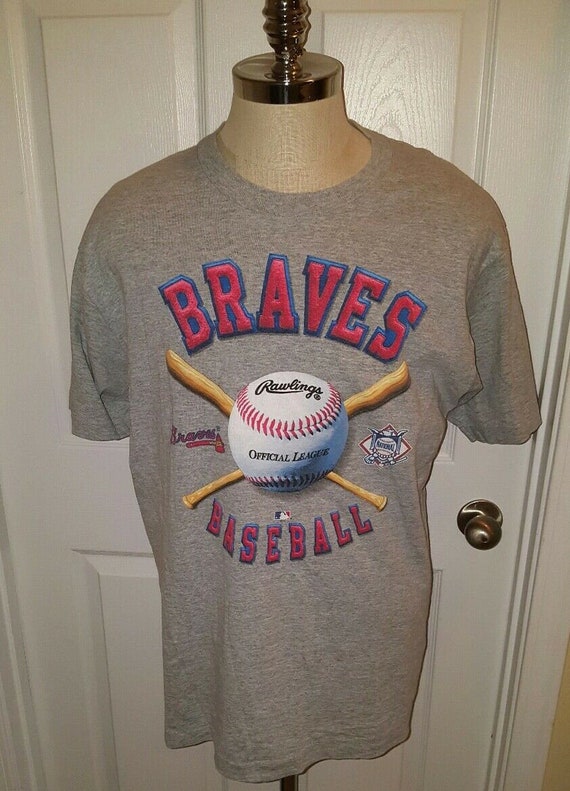 atlanta braves player t shirts