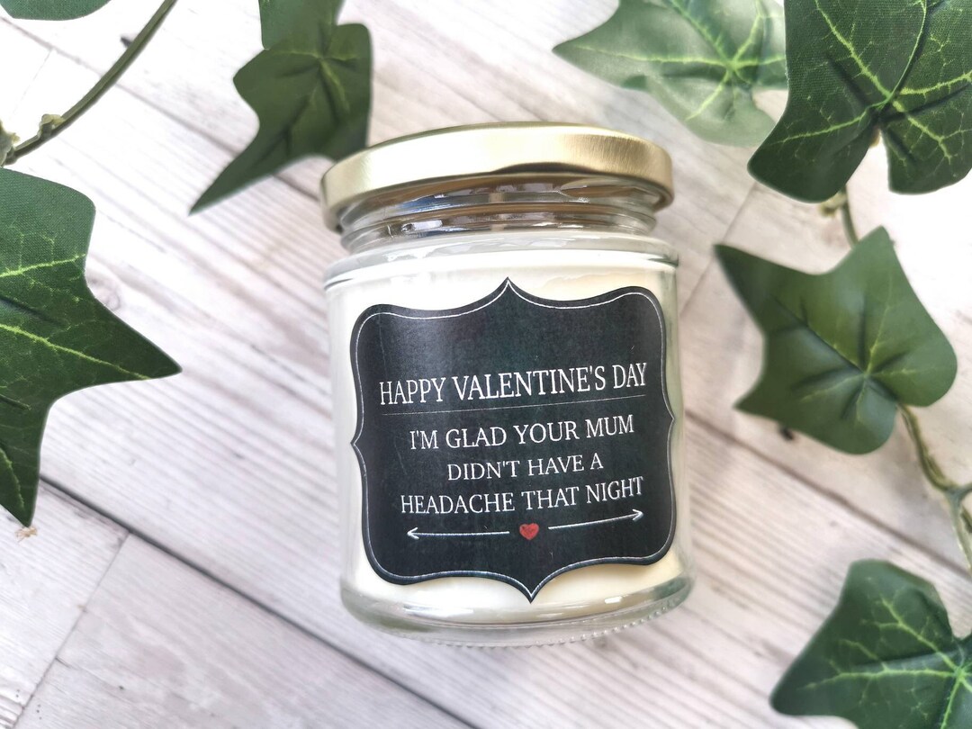 Funny Valentine's Day Gift, Funny Candle, Scented Candle, Valentine's