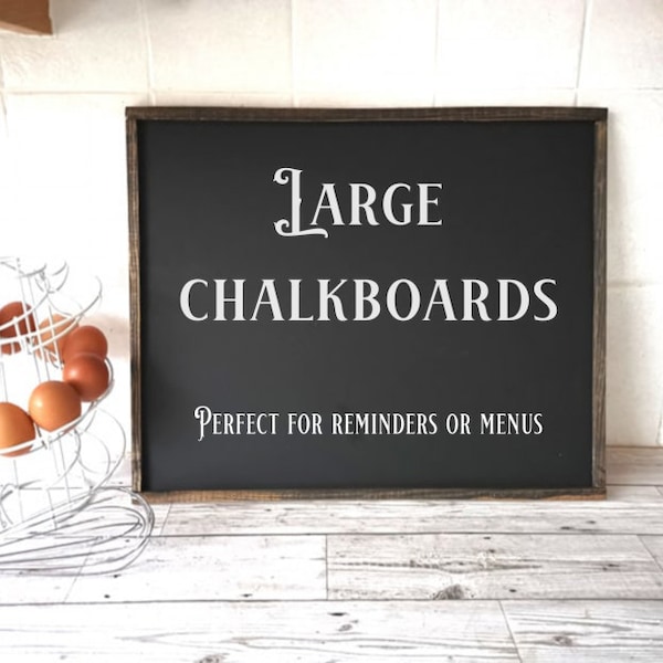 Kitchen Chalkboard Etsy