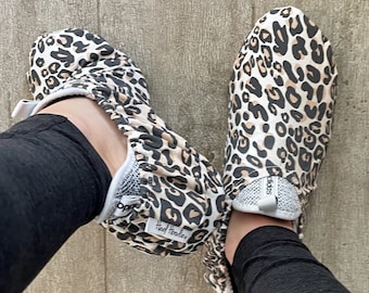 KJGDFS Leopard Cheetah Print Blue Green Biking Shoes Designer Slip on for Women KJGDFS Leopard Cheetah Print Blue Green Biking Shoes Designer Slip on for Women