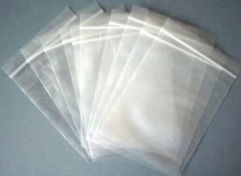 Grip Seal Bags All Sizes Resealable Self Seal Clear Polythene Poly Zip ...