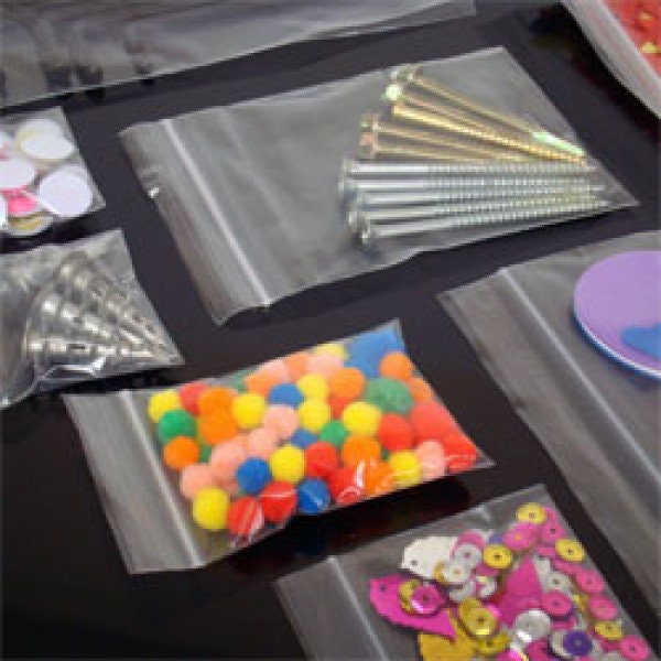 Grip Seal Bags All Sizes Resealable Self Seal Clear Polythene - Etsy UK