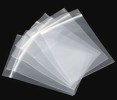 Grip Seal Bags All Sizes Resealable Self Seal Clear Polythene - Etsy UK