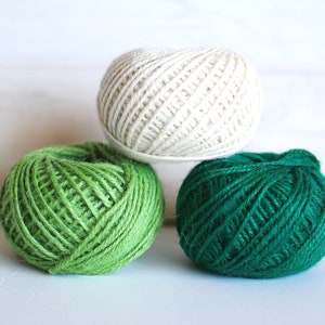 Jute Twine Rope String, Colored Natural Hemp Cord