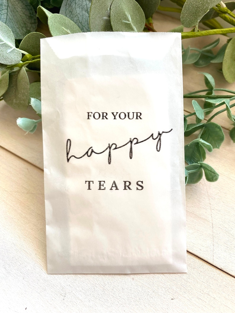 For Your Happy Tears Wedding Tissues Tears of Joy Tissue - Etsy New Zealand