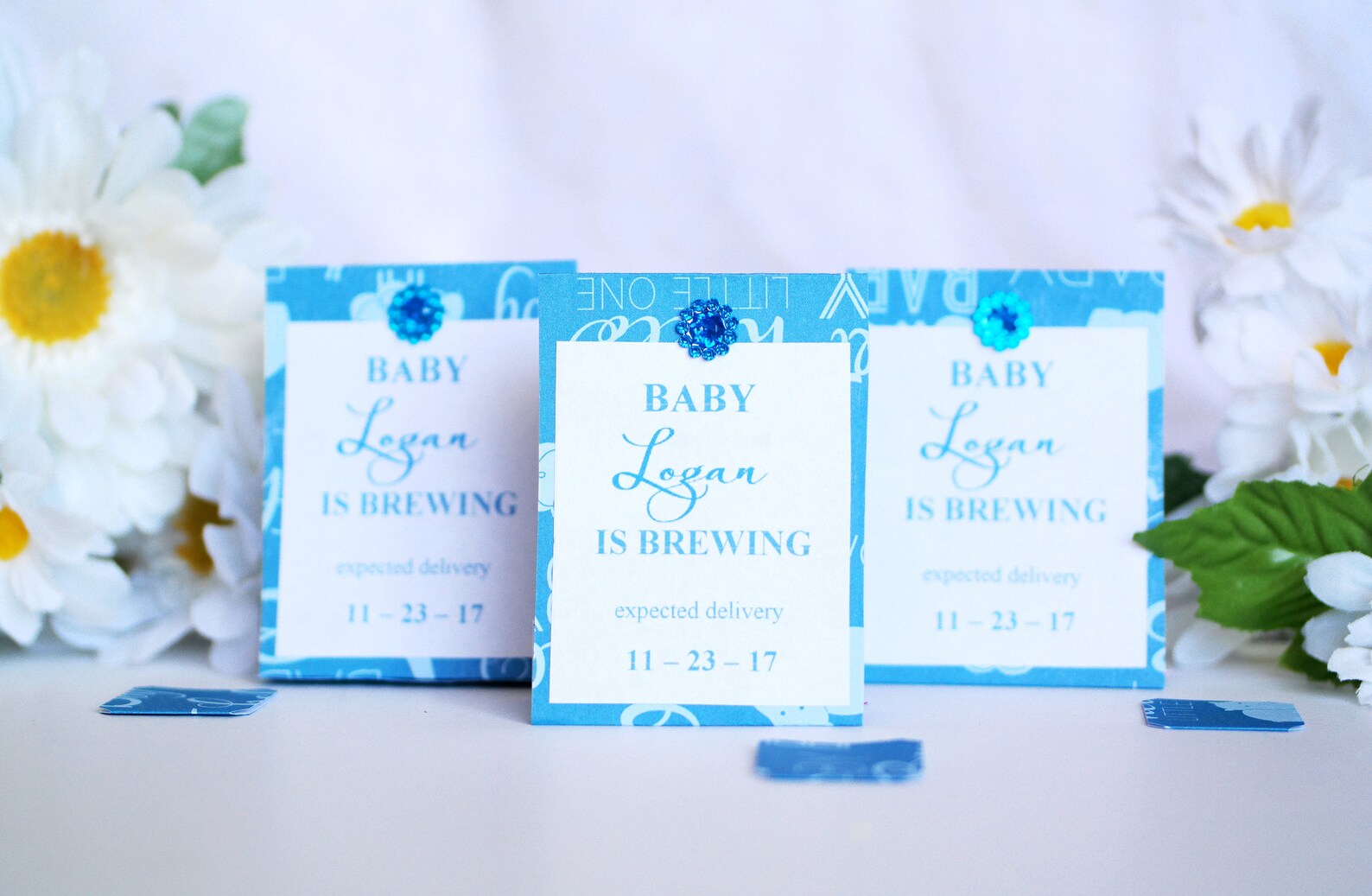Baby Boy Tea Party Favors Baby Shower Tea Bag Favors Etsy