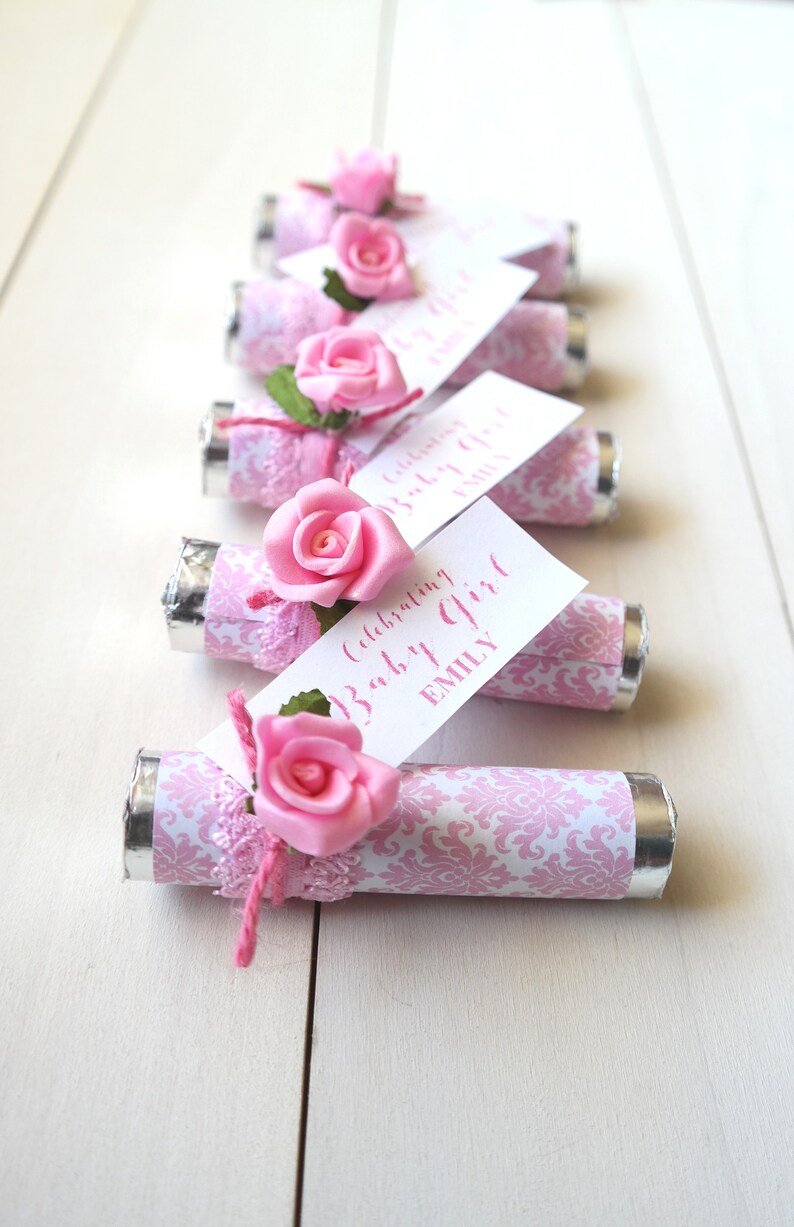 Pink Party Favors
 Baby Girl Pink Party Favors Baby Shower or Birthday Girl Etsy