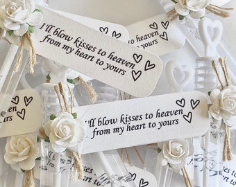 Memorial Service Favors - Celebration of Life, Funeral Favors - In Loving Memory - Sympathy Gift, Obituary - Funeral Keepsake