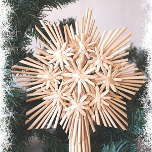 Straw Star Tree Topper