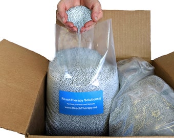 Extra Heavy Poly Pellets For Weighted Blankets | Weighted Stuffing Beads For Cornhole Shooting Bags | Choose 20 12 10 8 5 or 3 lbs