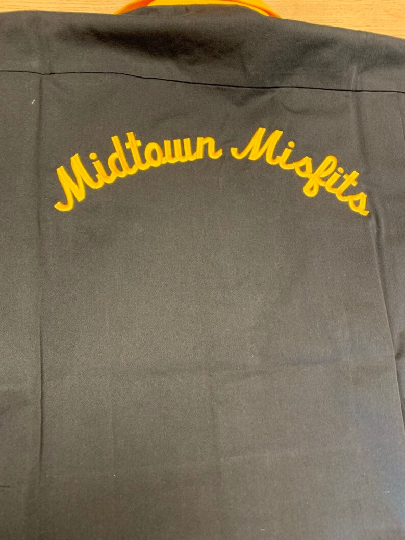 Bowling Shirt embroidered personalized Etsy