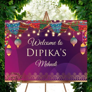 Mehendi Signs in mendhi posters, Mehndhi Desi decor as Mehendi signs, Mendhi signs, Mehndi Welcome signs & Mendhi decor signs lantern, desi