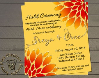 Hindu Invitation Etsy