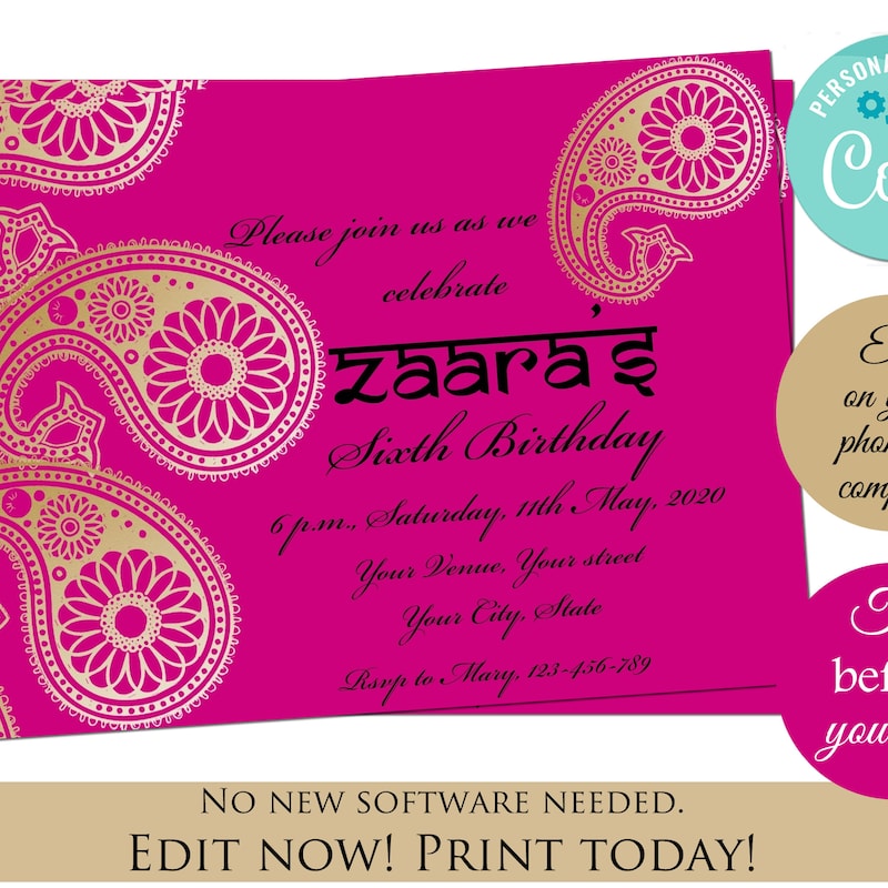 India Theme Party - Etsy