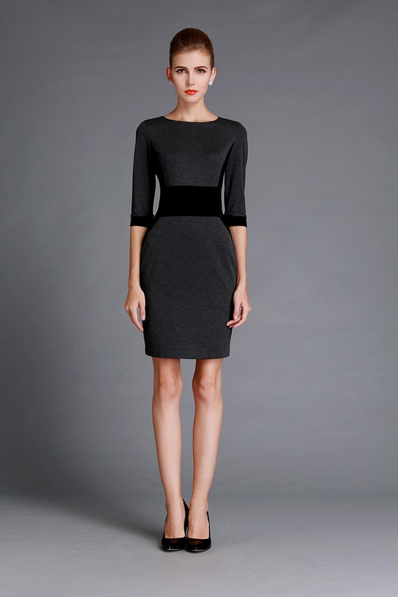 office dress with sleeves