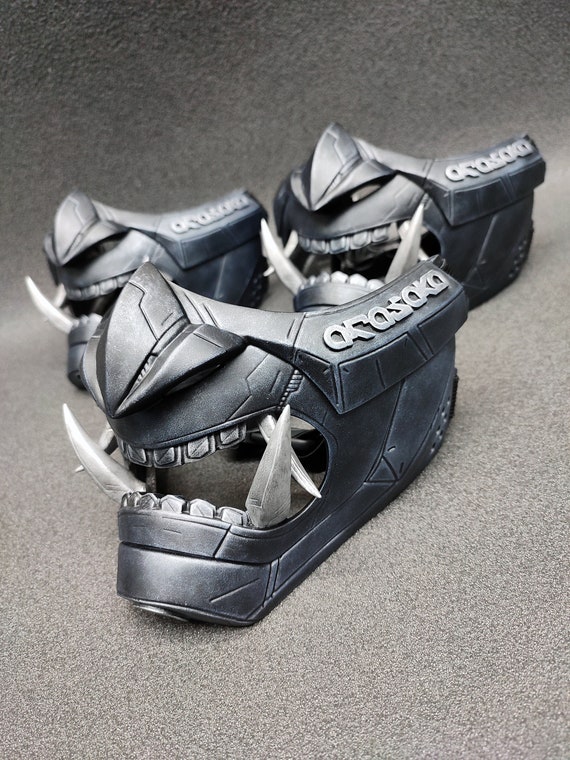 サイバーサムライマスク、アラサカマスク サイバーパンク2077風 - Etsy