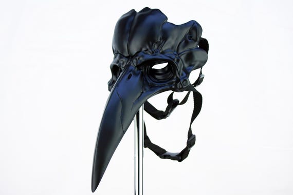 ペスト医師の黒い死神マスク - Etsy 日本