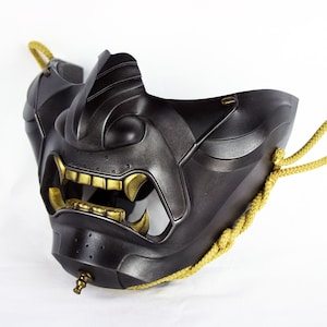 Dark Metallic Ghost of Tsushima mask, Jin Sakai mask