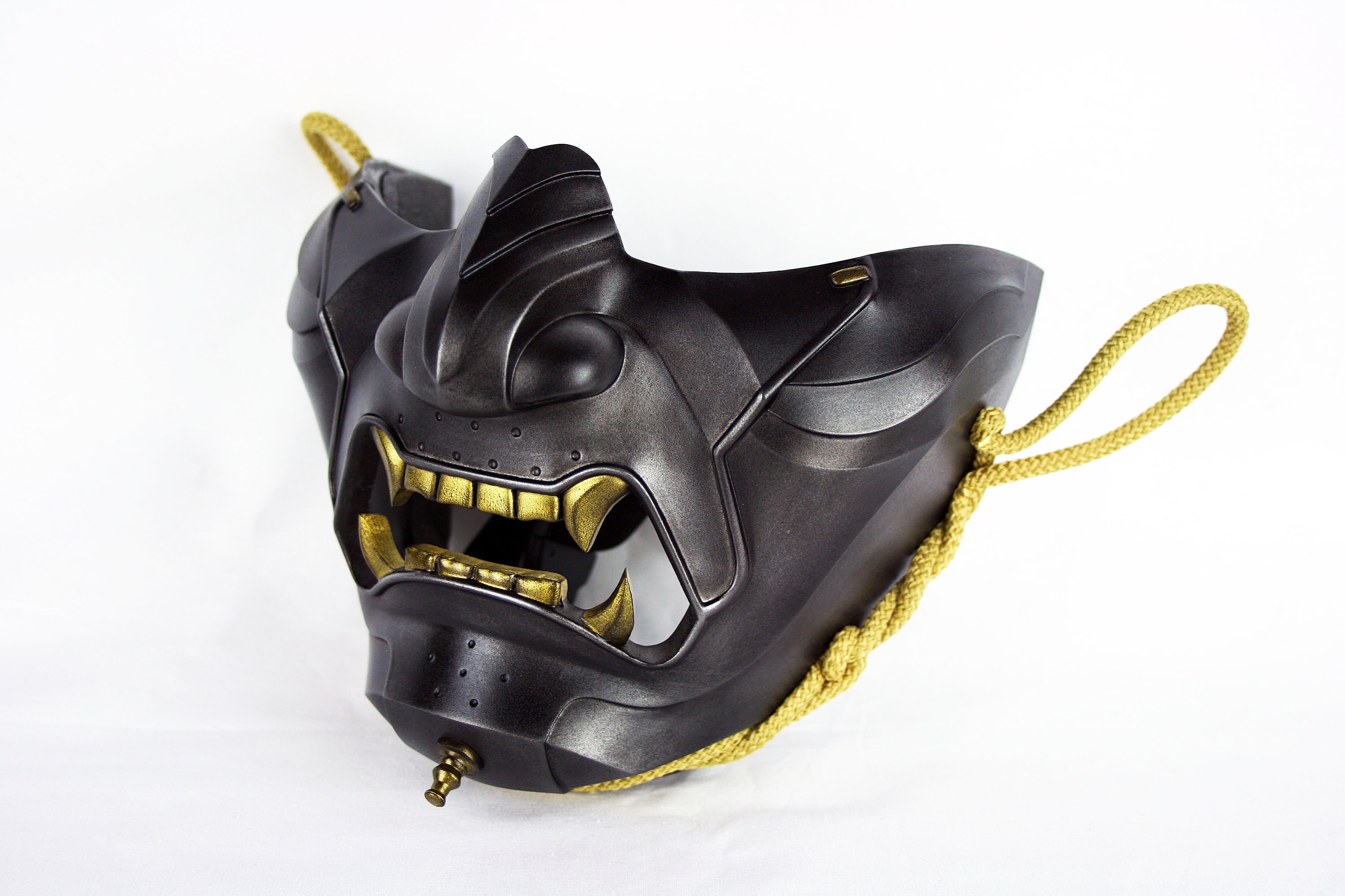 Dark Metallic Ghost of Tsushima Mask, Jin Sakai Mask - Etsy