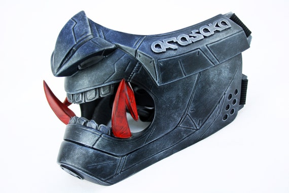 Cyber Samurai Red Fanged Mask, Arasaka Mask Cyberpunk 2077