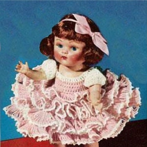 8&quot; Doll Clothes Crochet Pattern Kish Riley - Muffie - Wendy - Marcie
