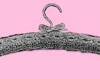 Coat Hanger Cover Crochet Pattern Vintage Pattern PDF Instant Download