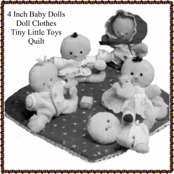 4 inch dolls for dollhouse