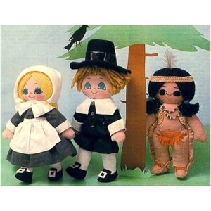 Buy E402 Digital PDF Pattern of Pilgrims and Friend 10 Tall Online ...