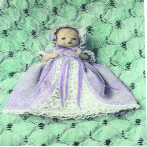 5" Baby Doll Clothes Pattern Berenguer, Lots of Love, Bye Lo Baby, Doll Clothes PDF Instant Download