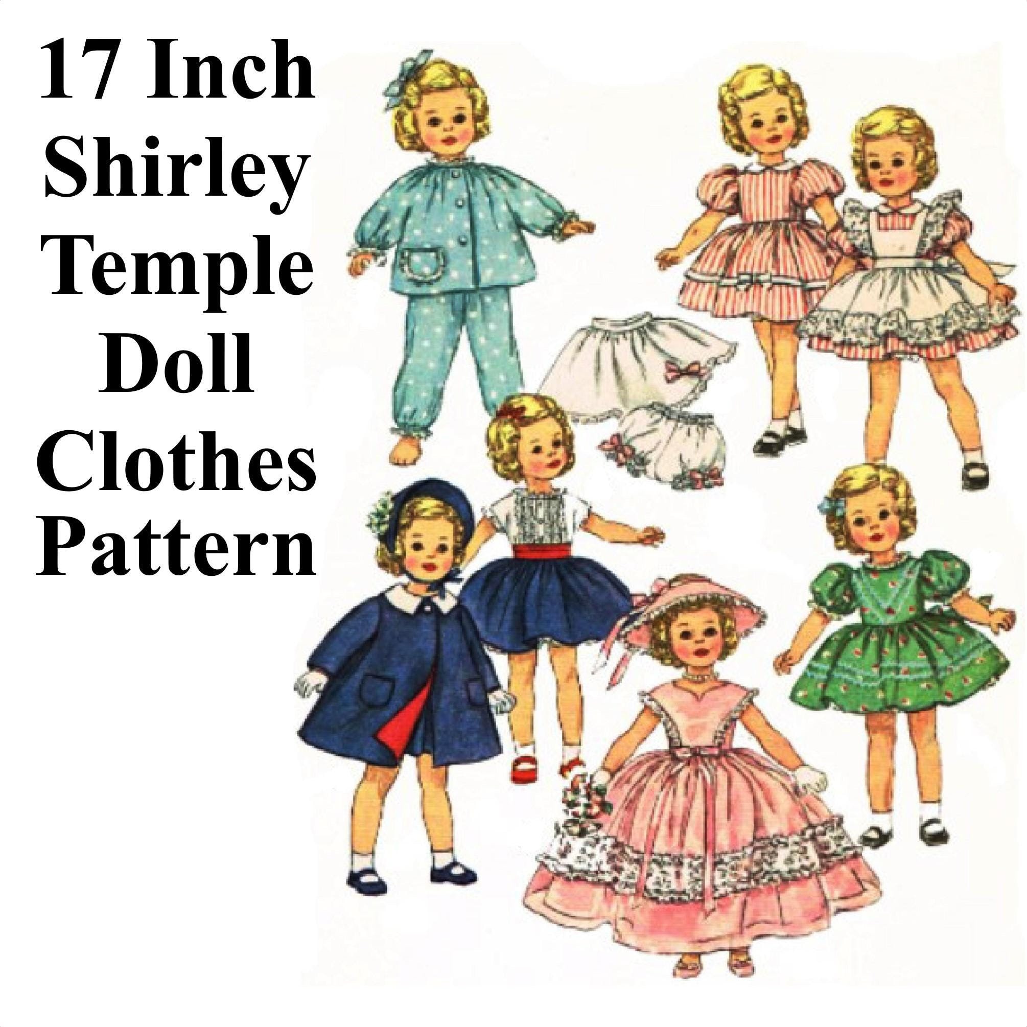 17 Shirley Temple Doll Clothes Pattern Etsy Australia
