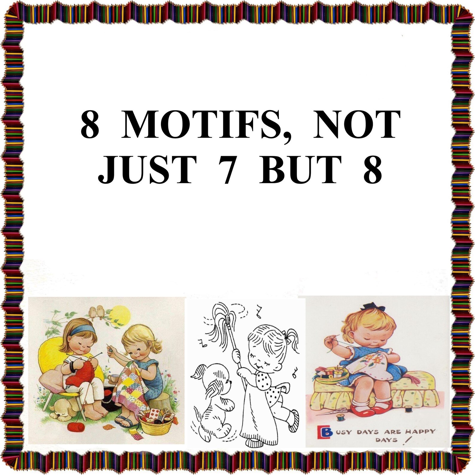 Little Helpers Hand Embroidery Pattern Children Embroidery - Etsy