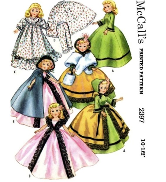 miss revlon doll clothes