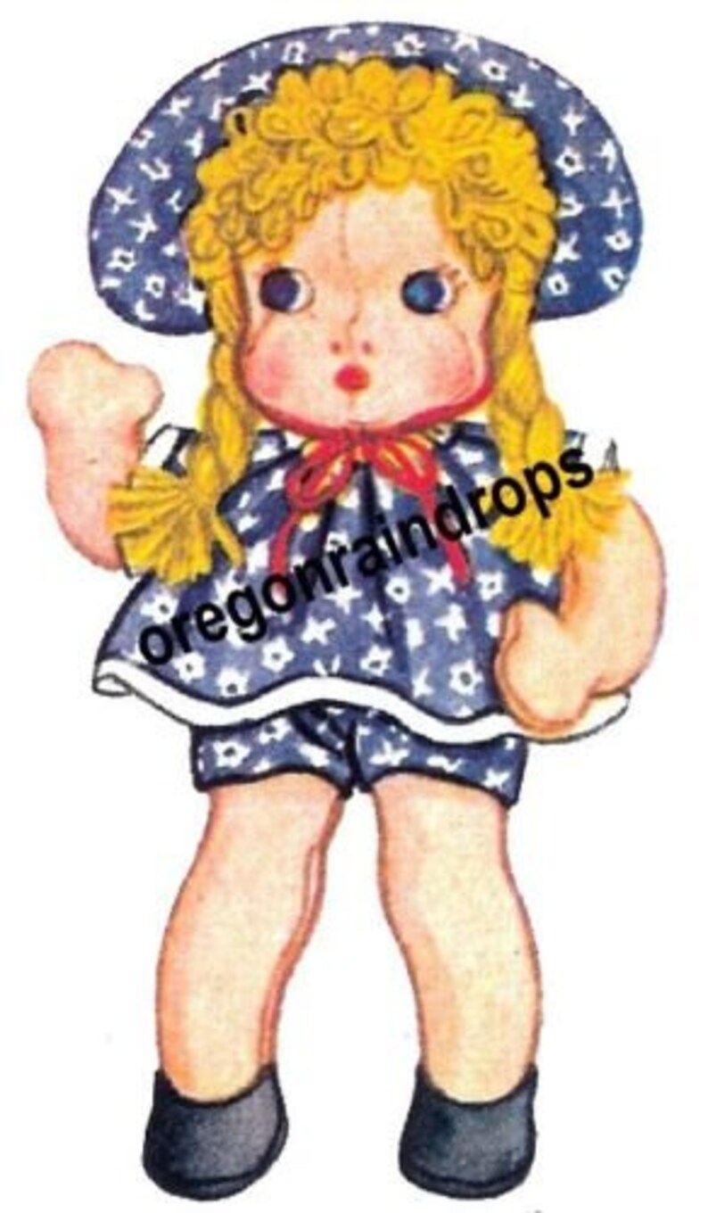 Doll Pattern Nina Chubby Cheek Cloth Doll Pattern PDF Etsy