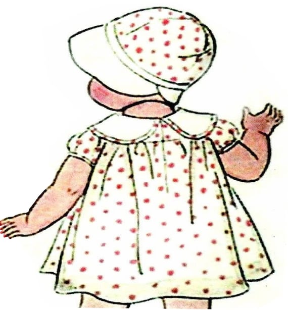 Vintage 1930s Doll Clothes Pattern ~ 21/" 22/" ShirleyTemple Patsy Composition