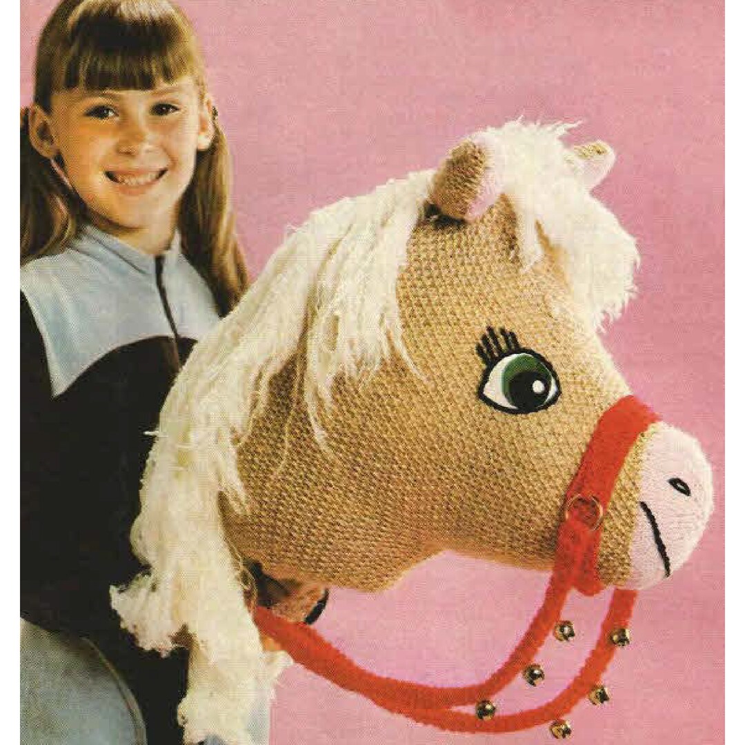 Amigurumi Hobby Horse Knitting Pattern Stick Horse Play Horse Vintage ...