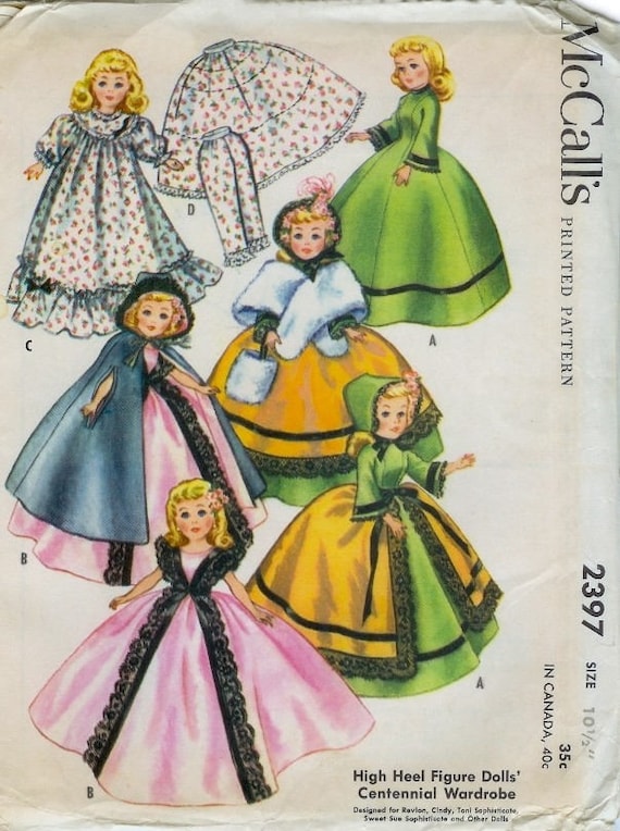 miss revlon doll clothes