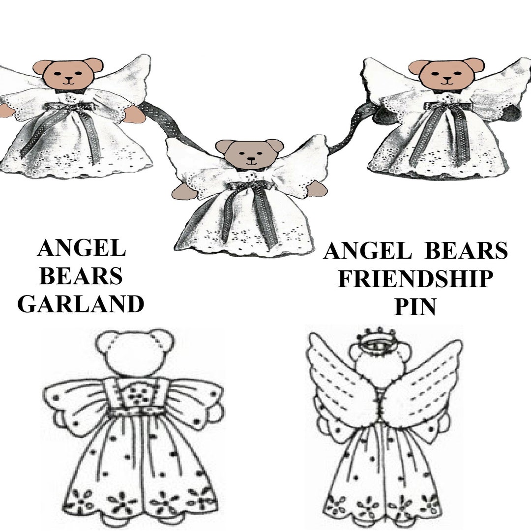 Christmas Ornaments Friendship Pin Christmas Garland - Etsy
